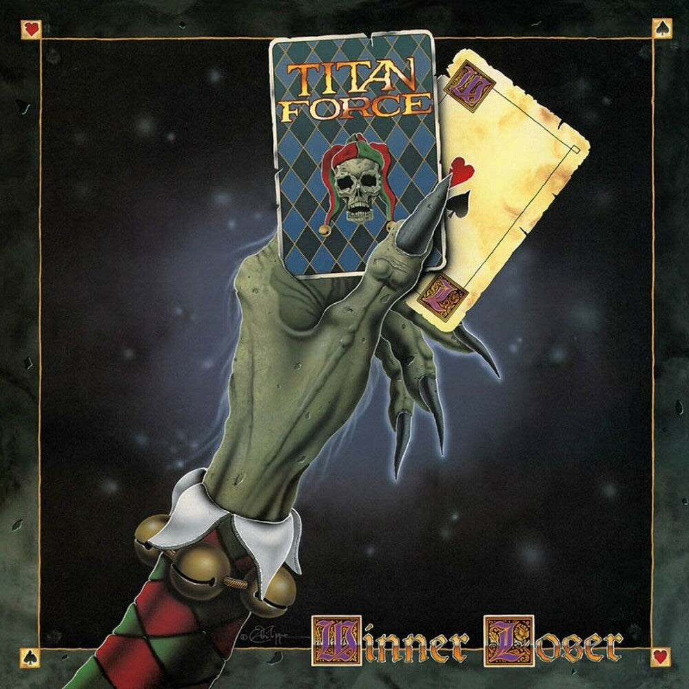 the album cover for Titan Force - Winner/ Loser
