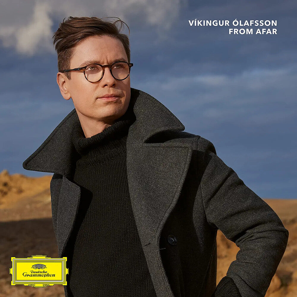 the album cover for Vikingur Olafsson - From Afar