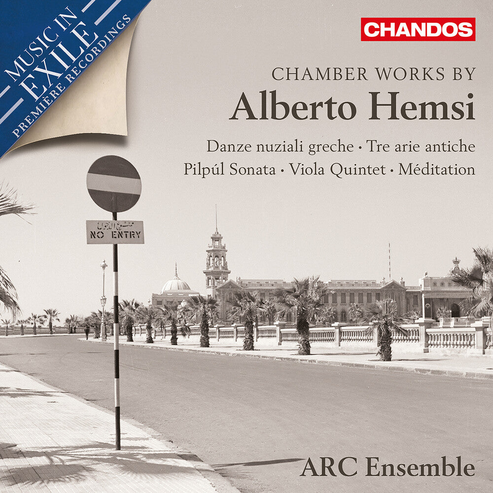 the album cover for Hemsi / Arc Ensemble - Chamber Works
