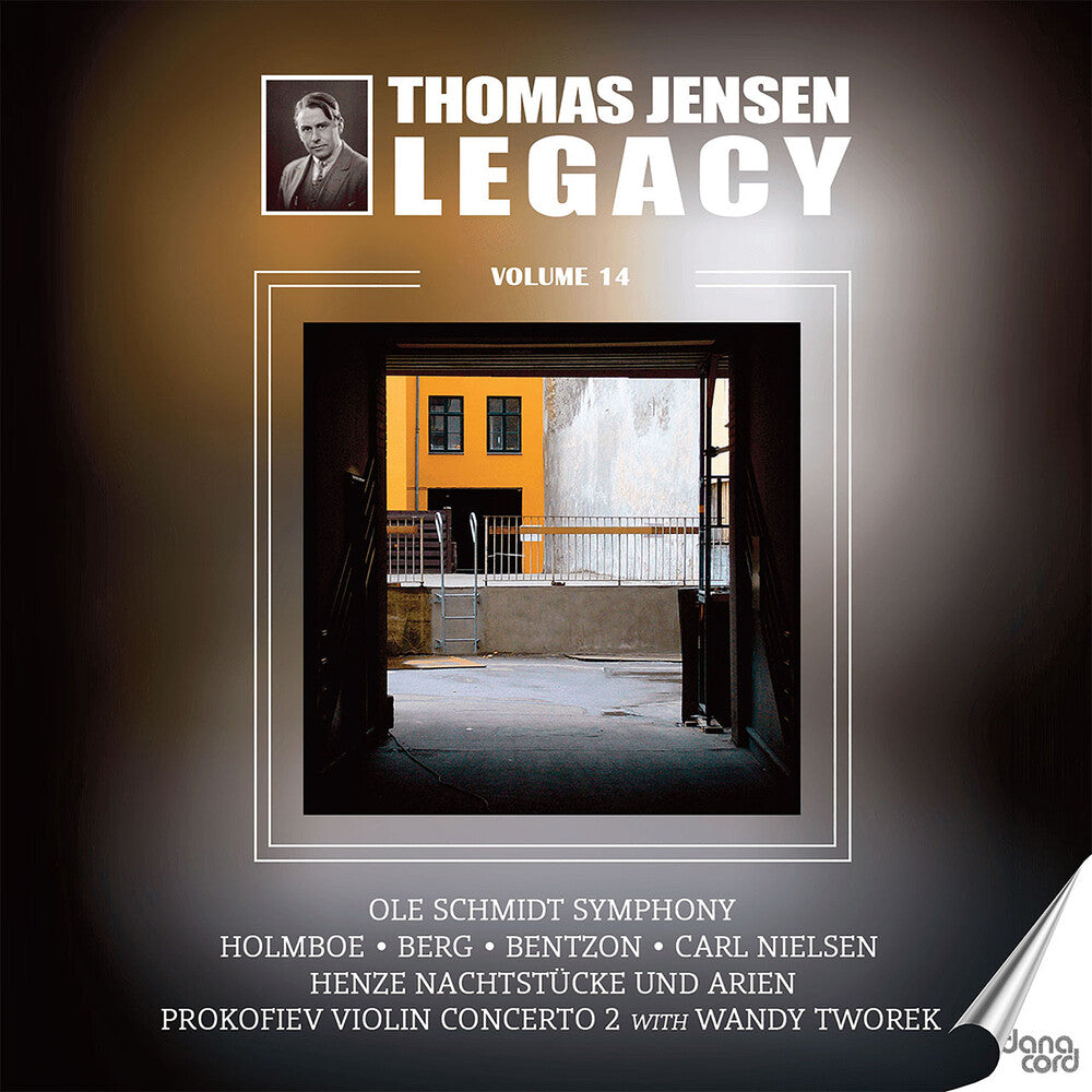 the album cover for Bentzon / Danish Radio Symphony Orch - Thomas Jensen Legacy 14 (2pk)