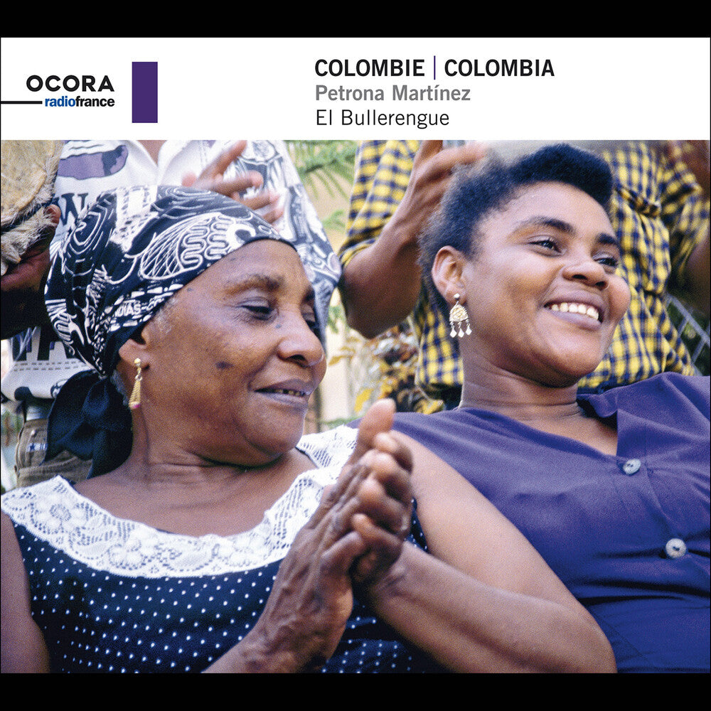 the album cover for Martinez / Martinez - Colombia - El Bullerengue