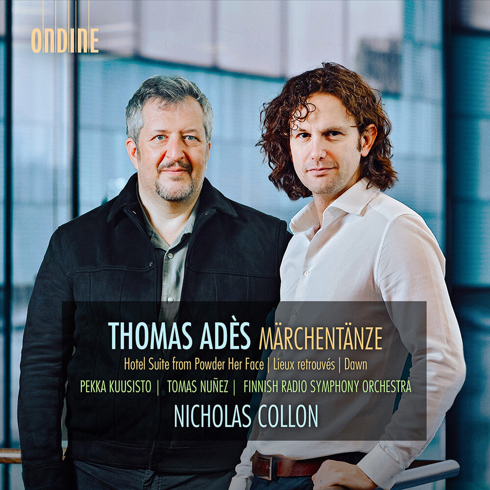 the album cover for Ades / Kuusisto / Nunez - Marchentanze