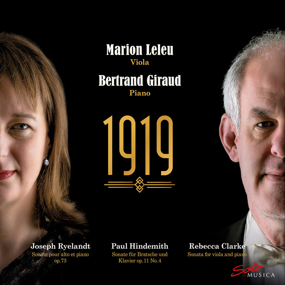 the album cover for Clarke / Leleu / Giraud - 1919