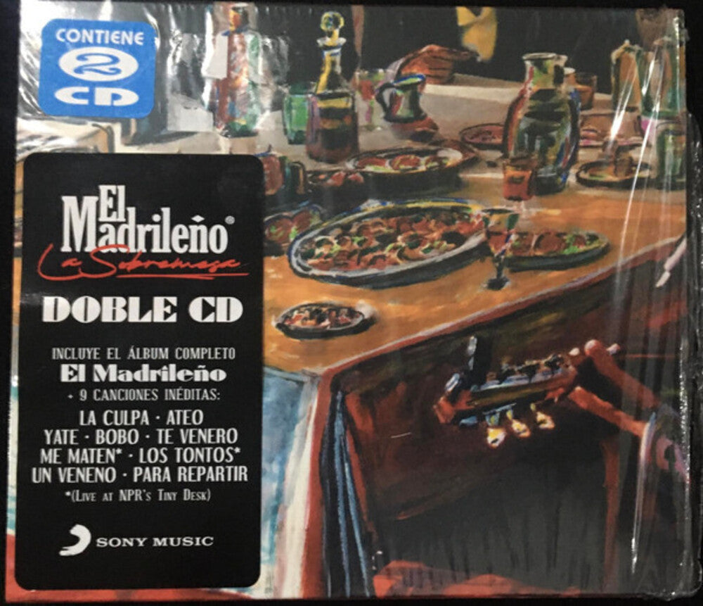 the album cover for C. Tangana - El Madrileno: La Sobremesa