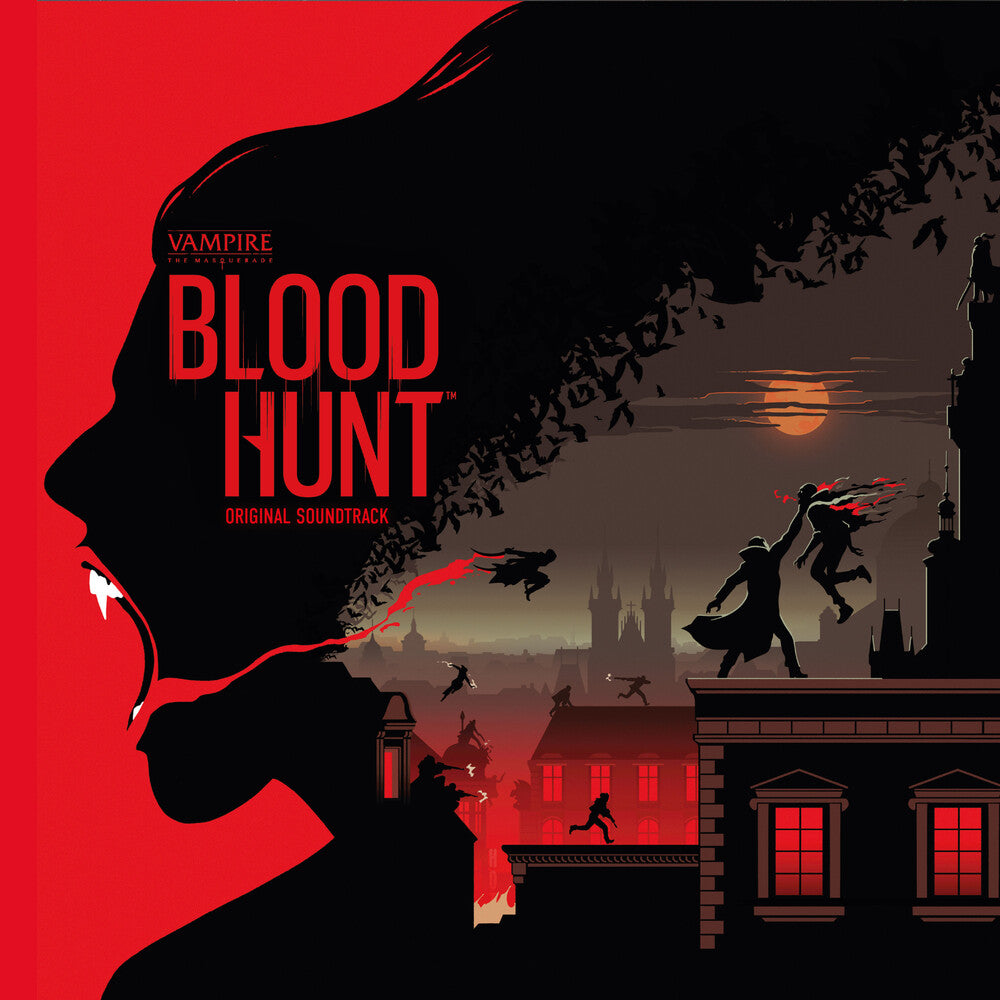 the album cover for Vampire The Masquerade: Bloodhunt - O.S.T. (Colv) - Vampire The Masquerade: Bloodhunt - O.S.T. [Colored Vinyl]