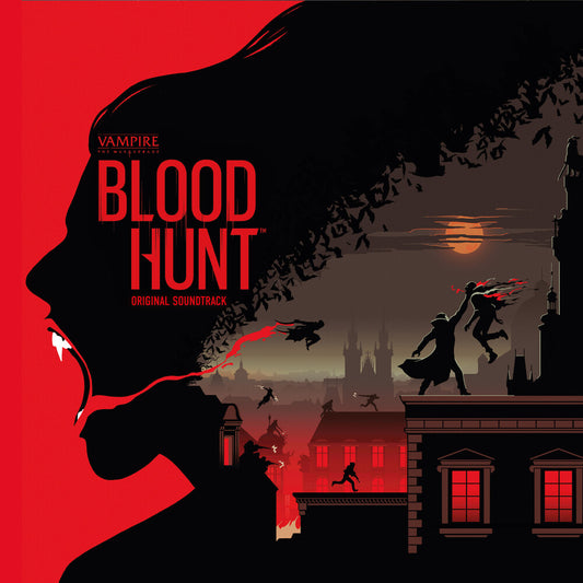 the album cover for Vampire The Masquerade: Bloodhunt - O.S.T. (Colv) - Vampire The Masquerade: Bloodhunt - O.S.T. [Colored Vinyl]