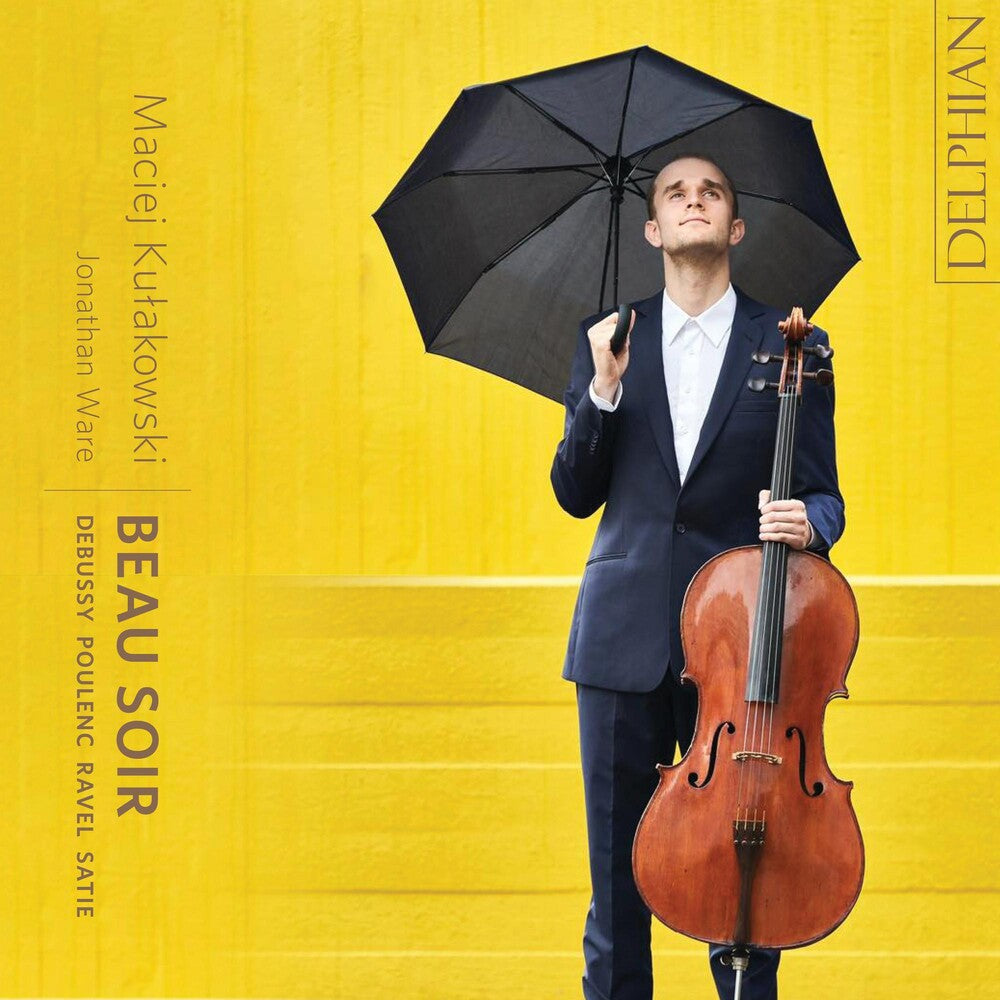 the album cover for Maciej Kulakowski - Beau?Soir: Debussy / Satie / Ravel / Poulenc