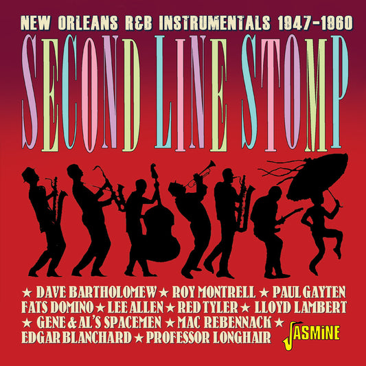 the album cover for Second Line Stomp: New Orleans R&B Instrumentals - Second Line Stomp: New Orleans R&B Instrumentals