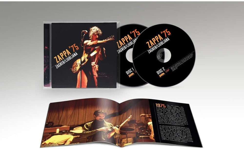 the album cover for Frank Zappa - Zappa 75: Zagreb/ljubljana
