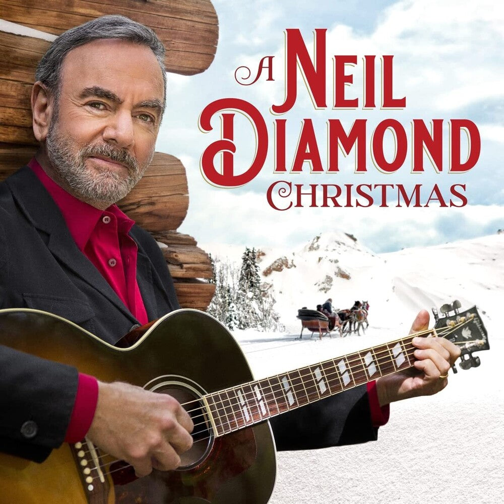 the album cover for Neil Diamond - A Neil Diamond Christmas