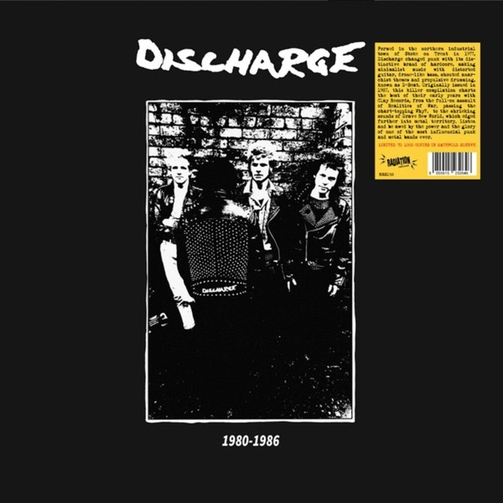 the album cover for Discharge - 1980-1986