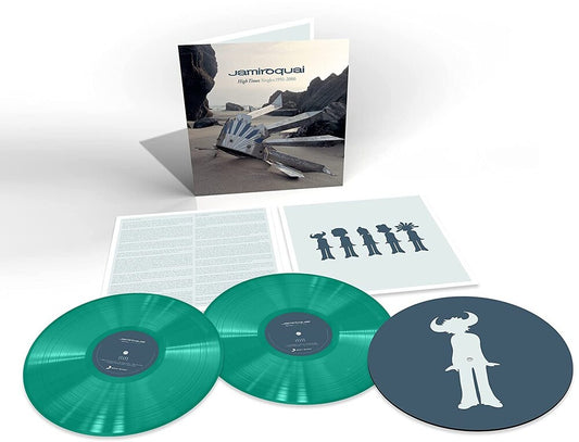 the album cover for Jamiroquai - High Times: The Singles 1992-2006  [Deluxe Edition 2LP]