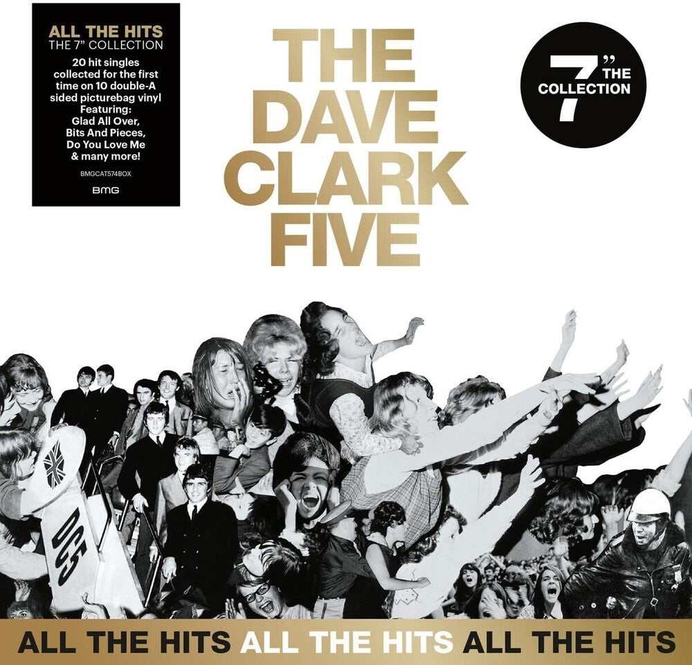 the album cover for Dave Clark Five - All The Hits: The 7" Collection (Box)