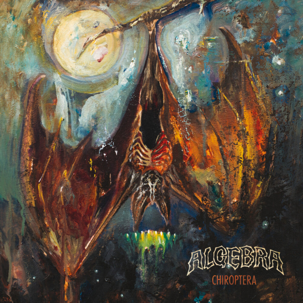 the album cover for Algebra - Chiroptera