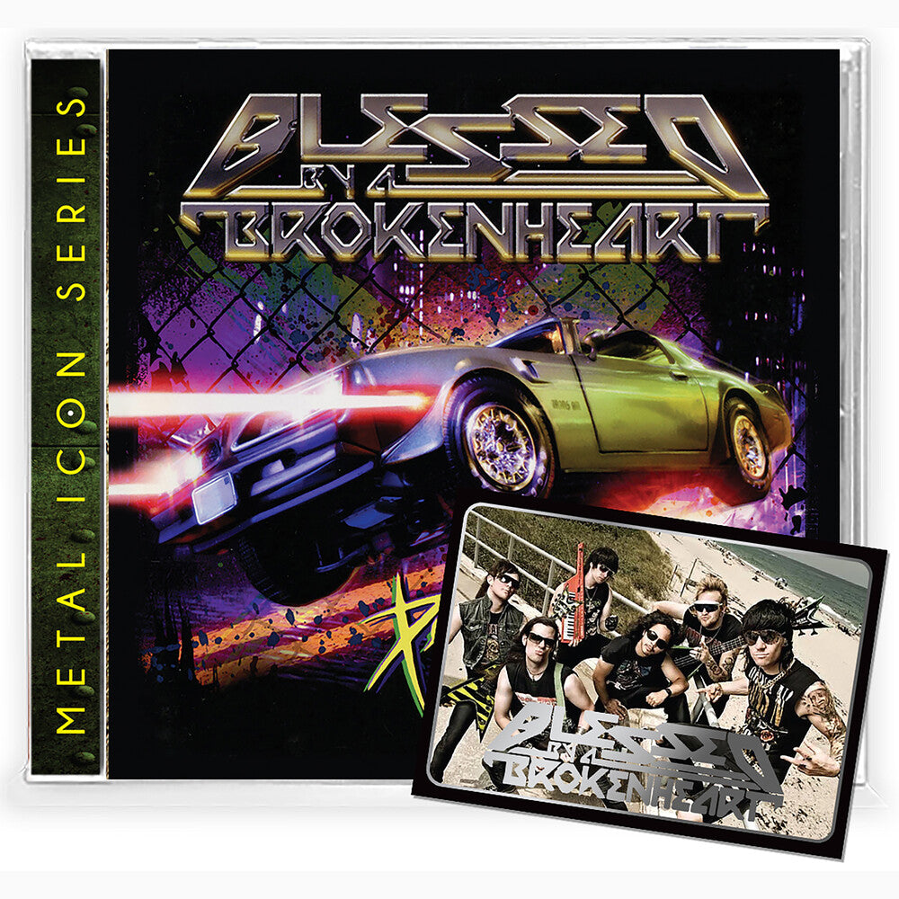 the album cover for Blessed By A Broken Heart - Pedal To The Metal
