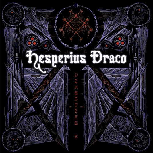 the album cover for Hesperius Draco - Directive V