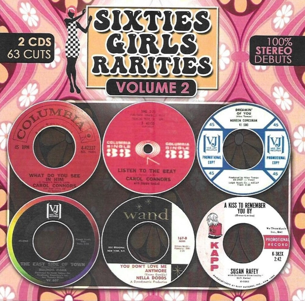 the album cover for Sixites Girls Rarities 2 / Various - Sixites Girls Rarities 2 / Various