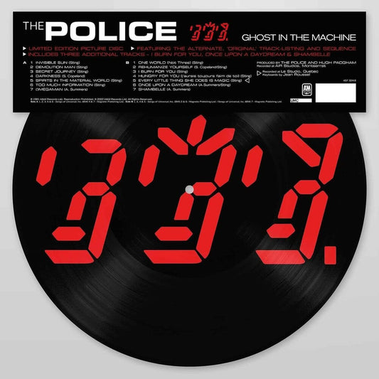 The Police - Ghost In The Machine [Limited Edition Picture Disc LP]