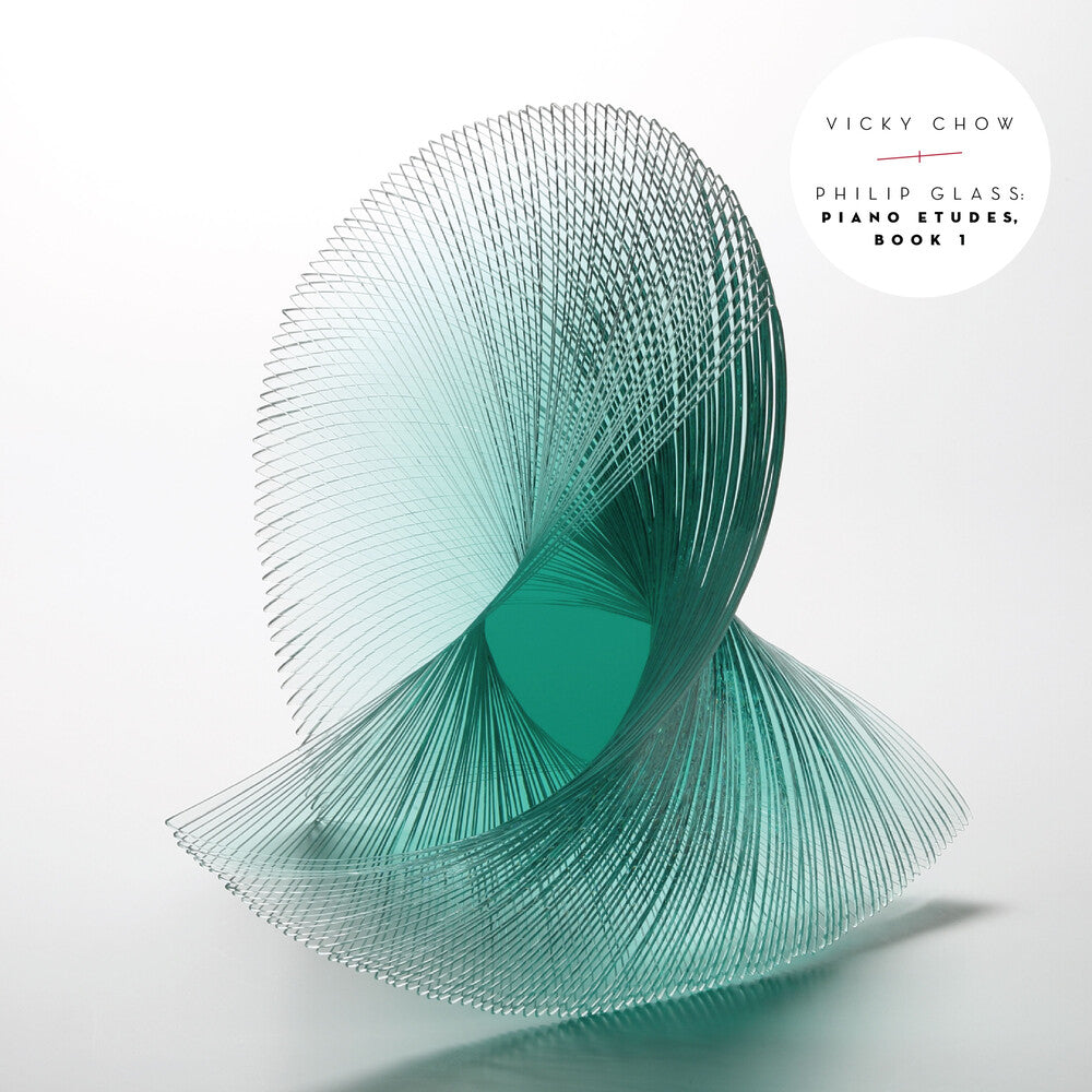 the album cover for Vicky Chow  / Glass,Phillip - Glass: Piano Etudes Book 1