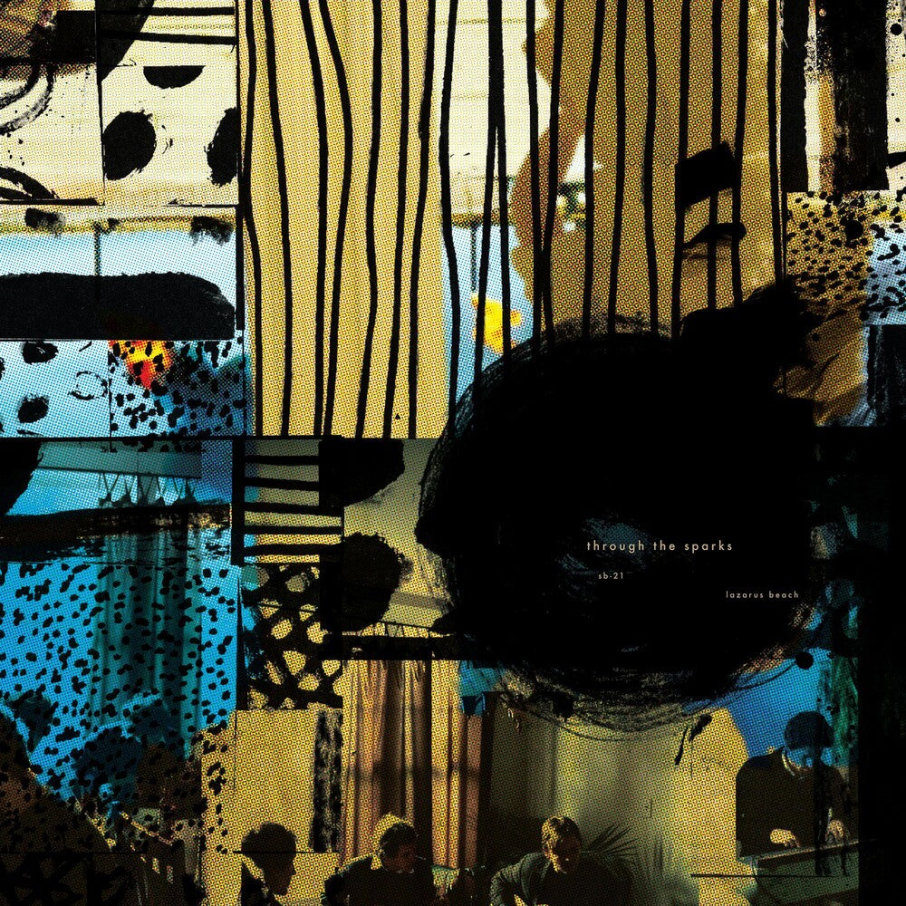 the album cover for Through The Sparks - Lazarus Beach [LP]