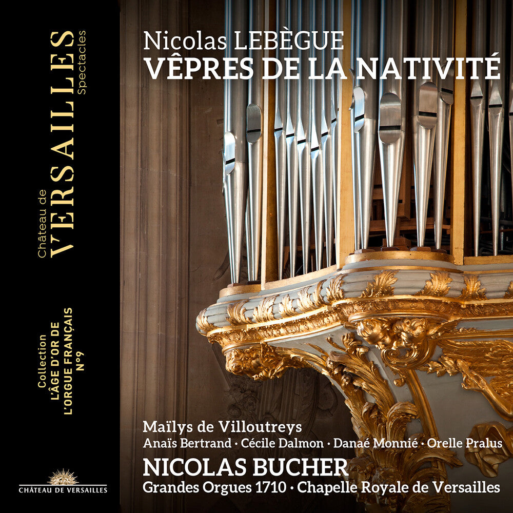 the album cover for Bucher / Mailys De Villoutreys - Lebegue: Vepres De La Nativite