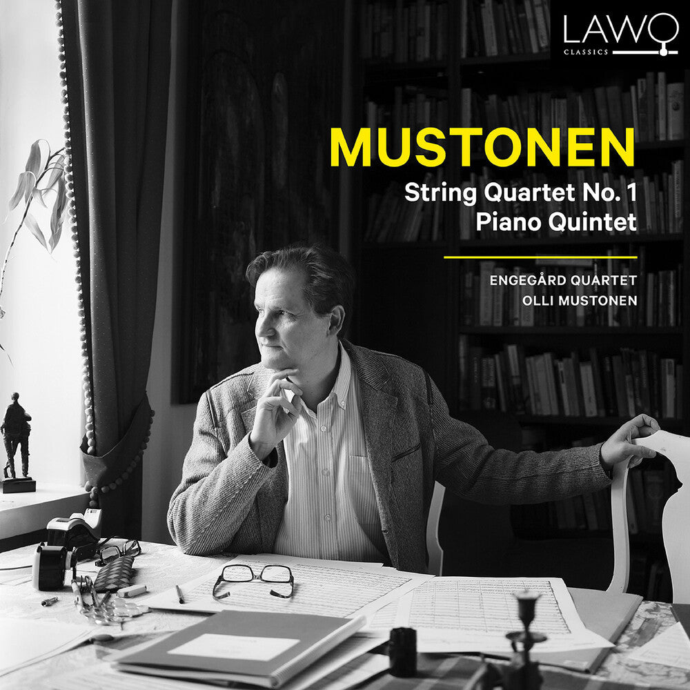 the album cover for Engegard Quartet / Olli Mustonen - String Quartet No 1 Piano Concerto