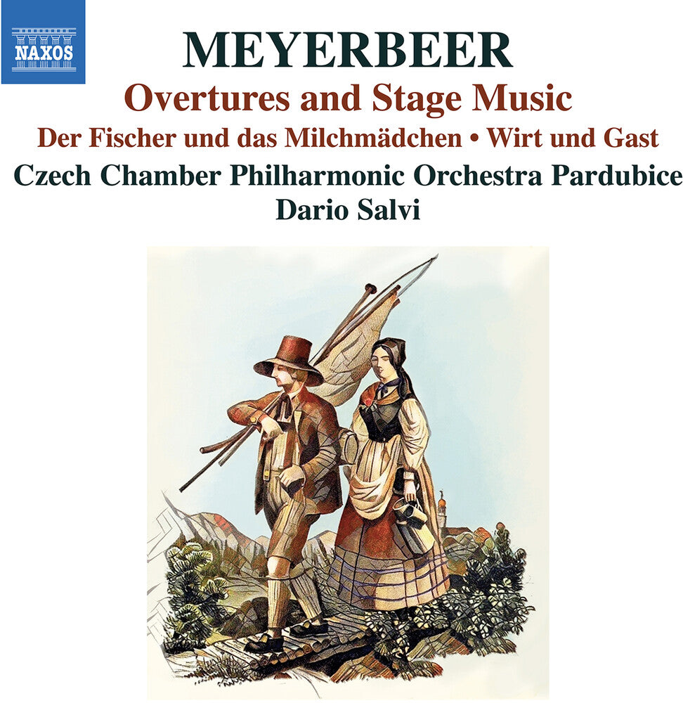 the album cover for Meyerbeer / Czech Chamber Phil Orch Pardubice - Overtures & Stage Music