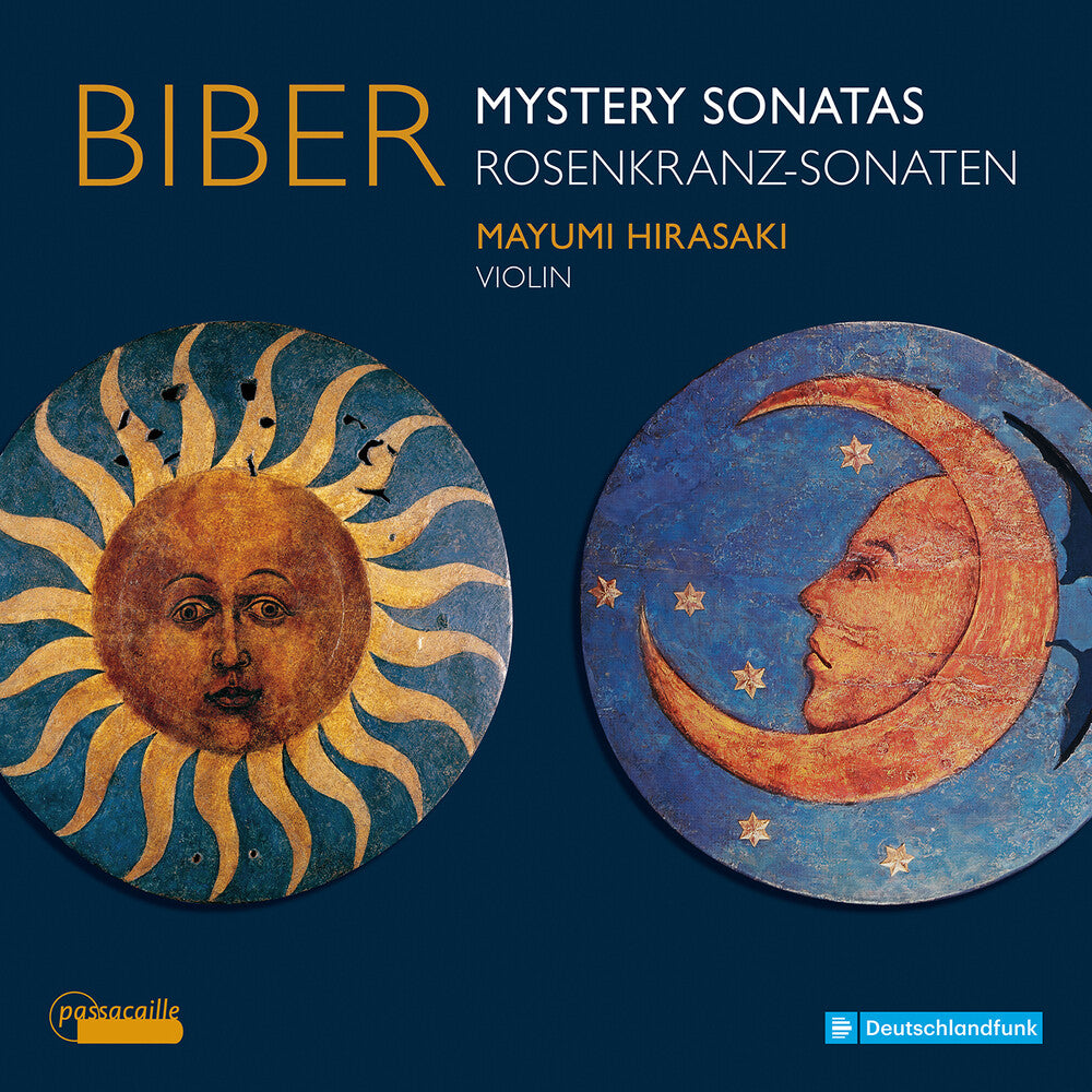 the album cover for Ignaz / Biber / Hirasaki, Mayumi - Biber: Rosenkranz-Sonaten - Mystery Sonatas