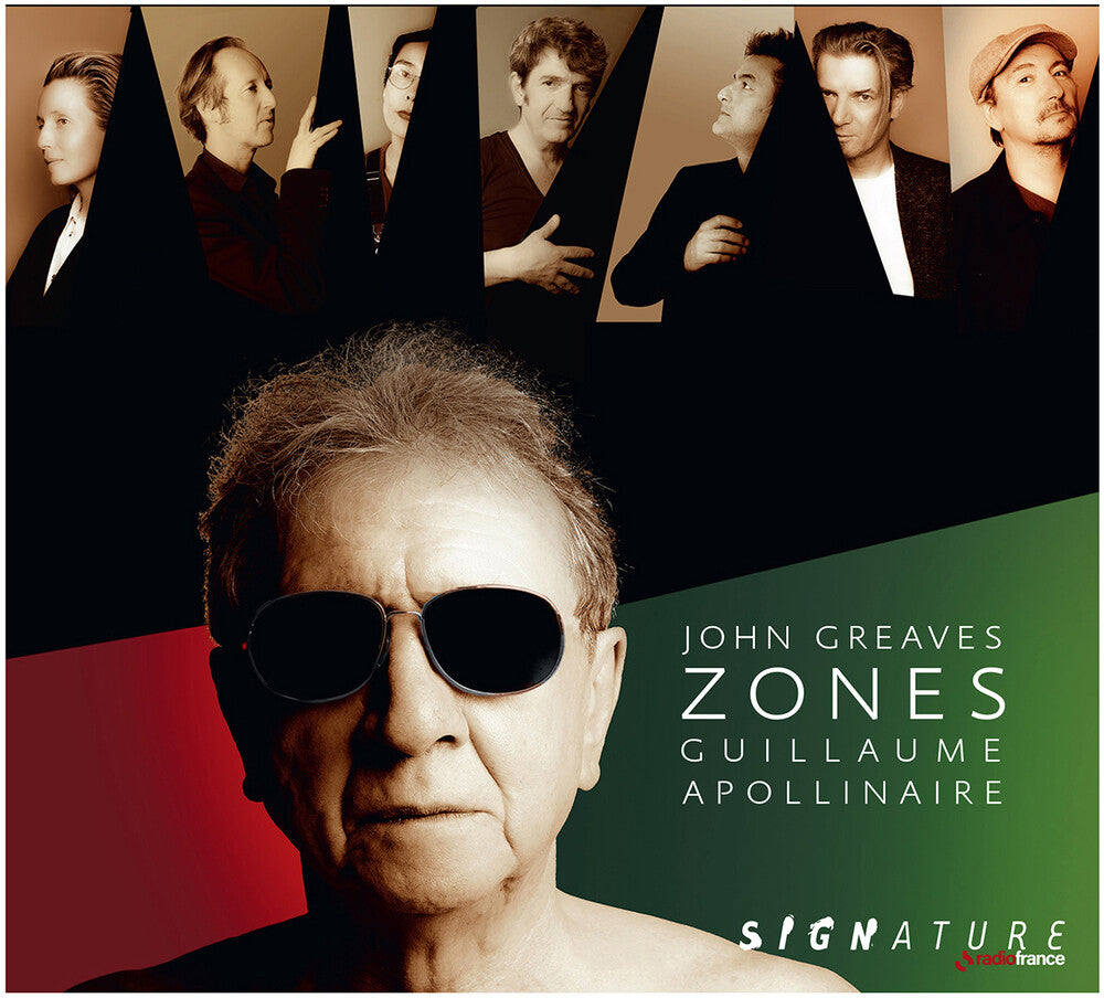 the album cover for John Greaves - Zones
