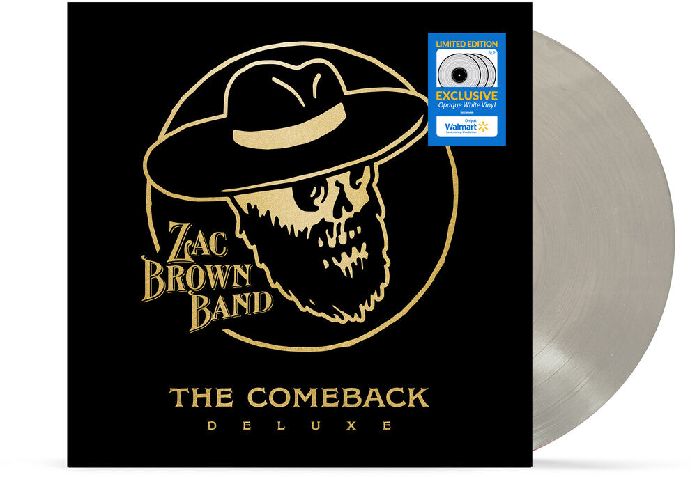 the album cover for Zac Brown - Comeback [Colored Vinyl] (Wht)