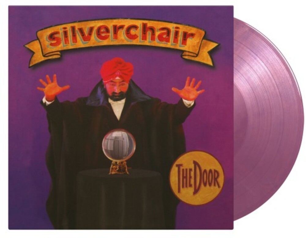 the album cover for Silverchair - Door - Limited 180-Gram Pink, Purple & White Marbled Colored Vinyl