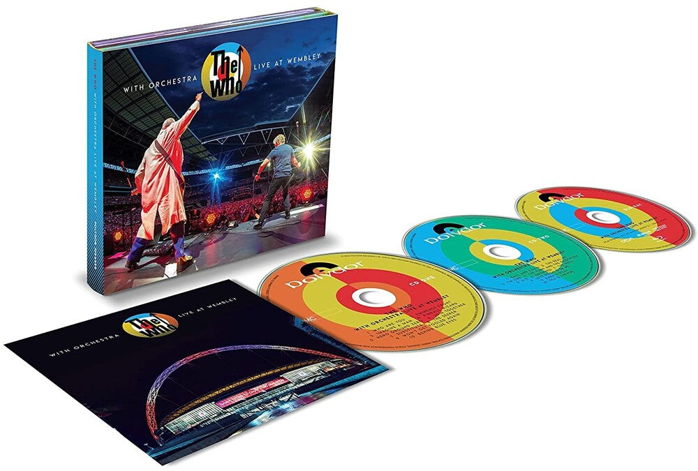the album cover for The Who - The Who - With Orchestra Live At Wembley [2CD+Blu-ray]