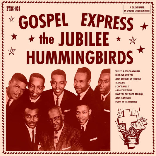 the album cover for The Jubilee Hummingbirds - Gospel Express [RSD Black Friday 2022]