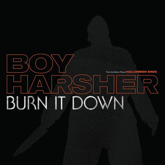the album cover for Boy Harsher - Burn It Down EP [Vinyl]