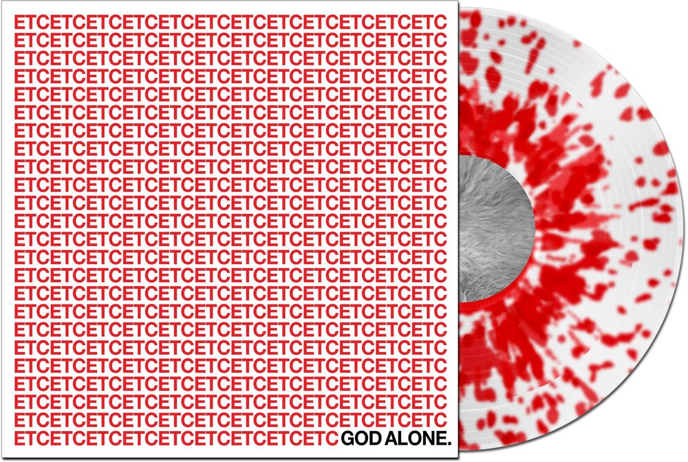 the album cover for God Alone - Etc [Colored Vinyl] (Red) (Wht)