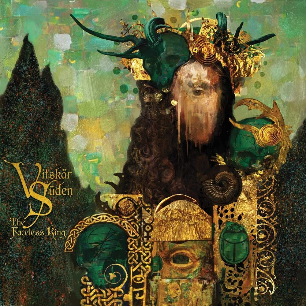 the album cover for Sudan, Vitskar - The Faceless King