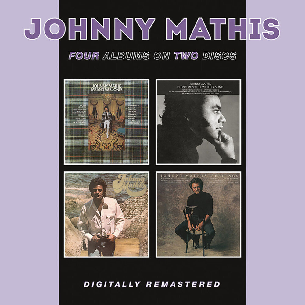 the album cover for Johnny Mathis - Me & Mrs Jones / Killing Me Softly With Her Song
