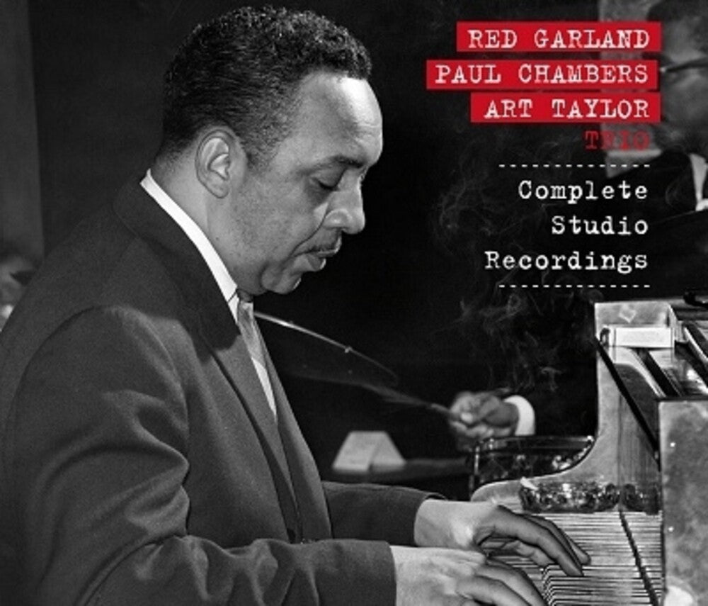 the album cover for Red Garland  / Chambers,Paul / Taylor,Art Trio - Complete Studio Recording (Spa)
