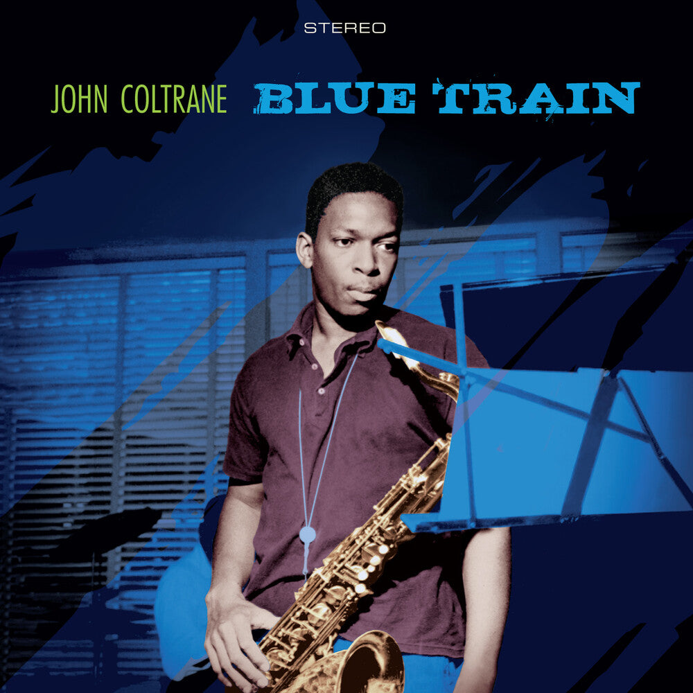 the album cover for John Coltrane - Blue Train / Lush Life