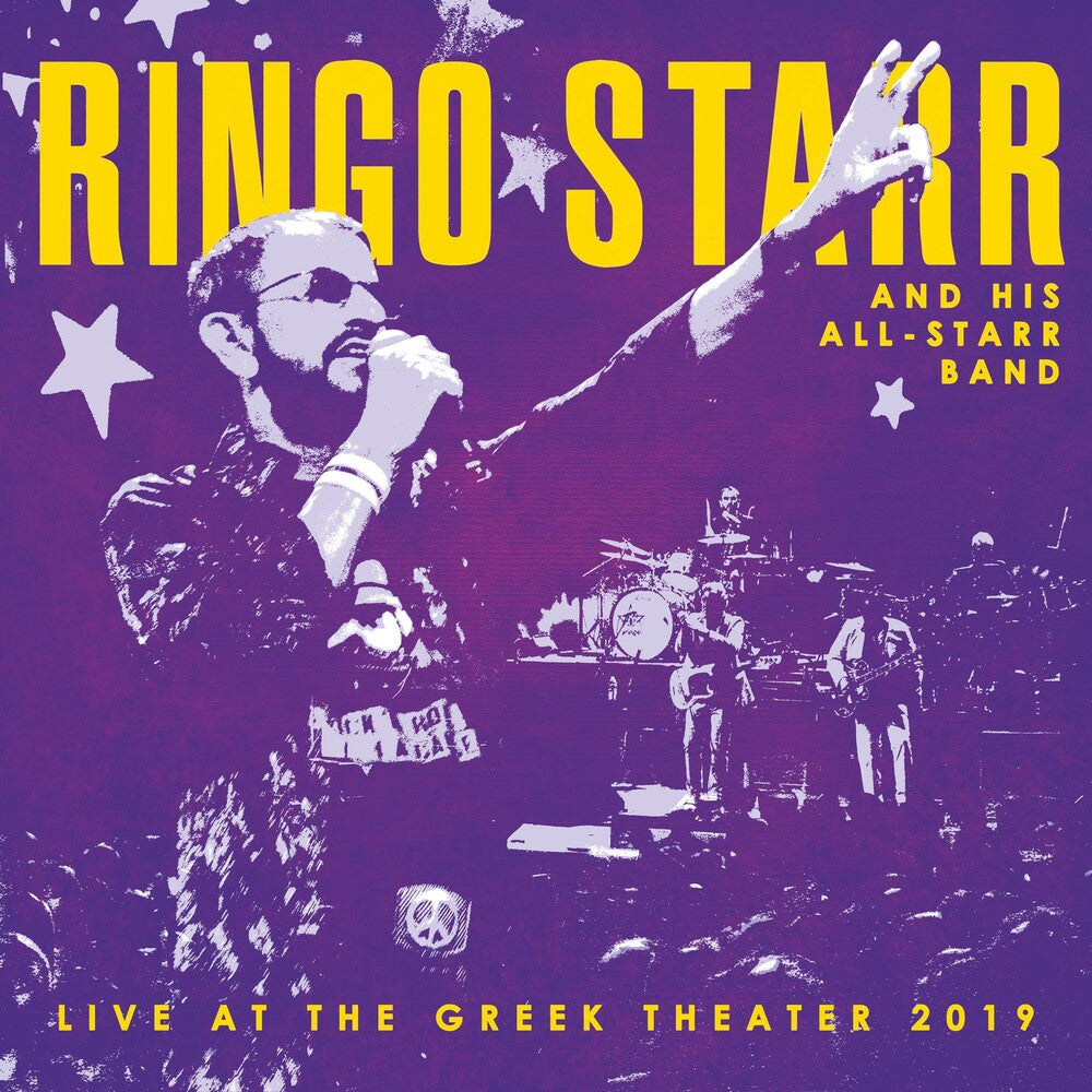 the album cover for Ringo Starr And His All-Starr Band - Live At The Greek Theater 2019 [2CD]