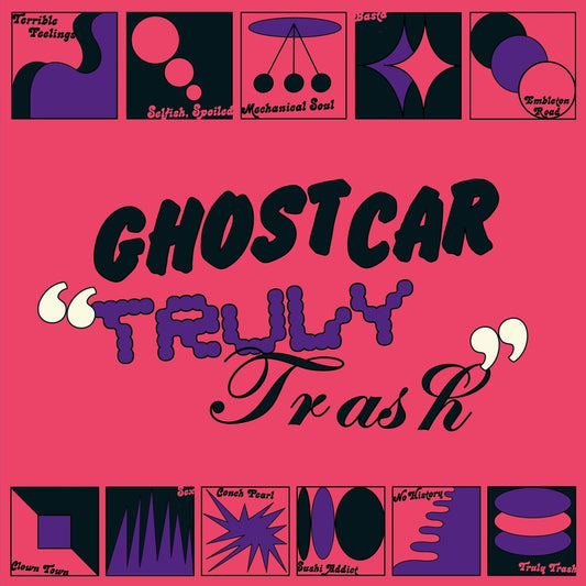 the album cover for Ghost Car - TRULY TRASH