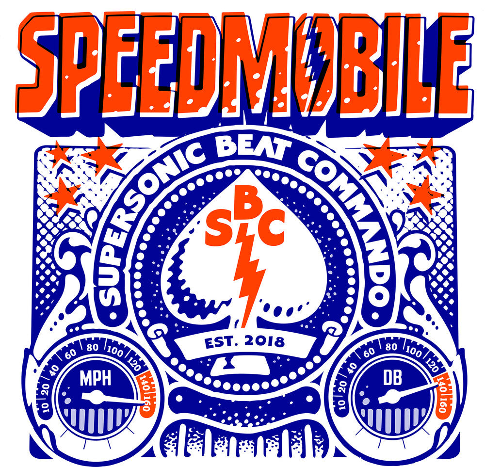 the album cover for Speedmobile - Supersonic Beat Commando [Digipak]