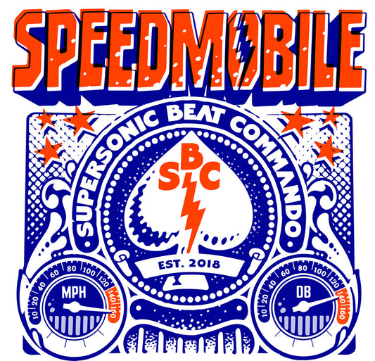 the album cover for Speedmobile - Supersonic Beat Commando [Digipak]