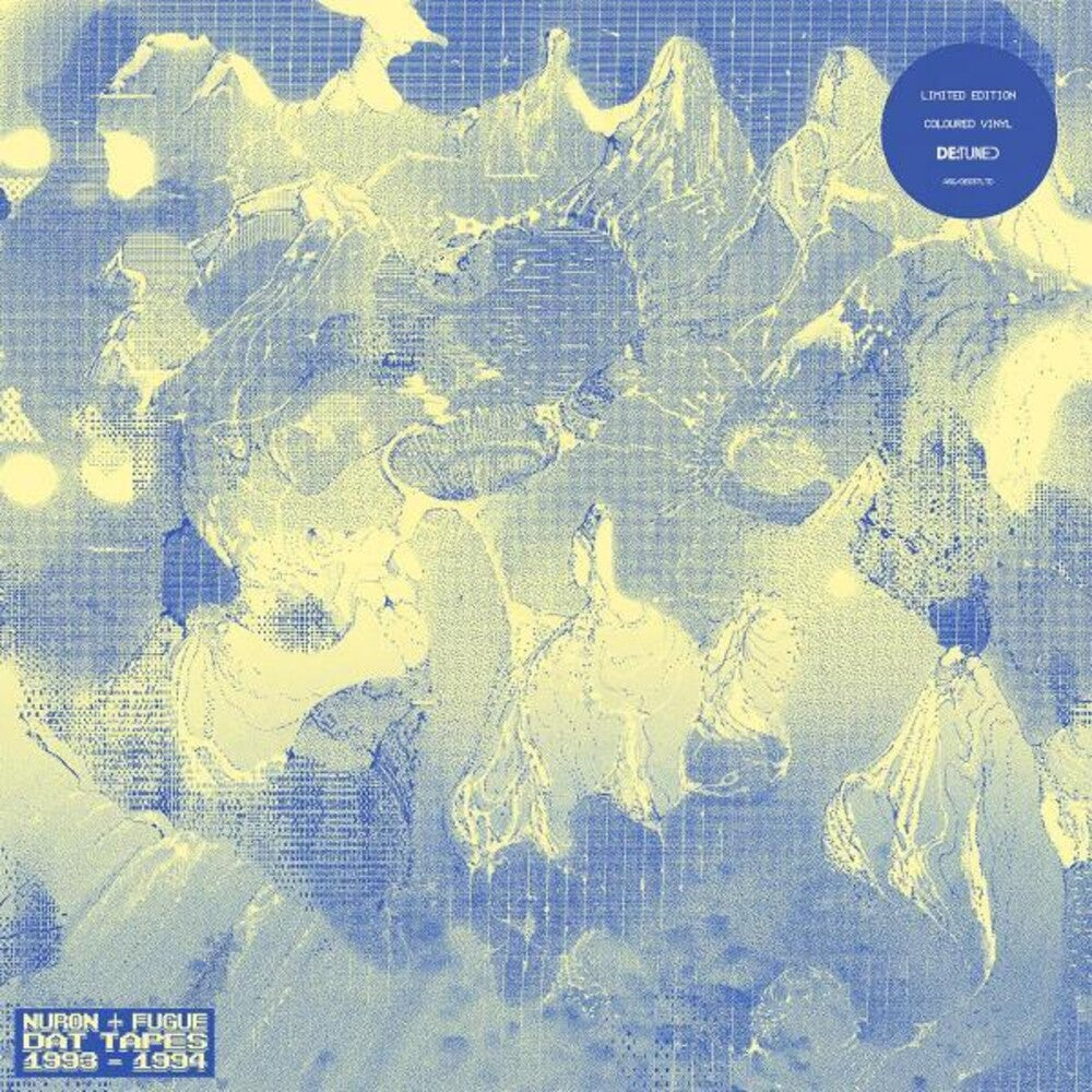 the album cover for Nuron & Fugue - Dat Tapes 1993-1994 (Blue) [Colored Vinyl] [180 Gram]