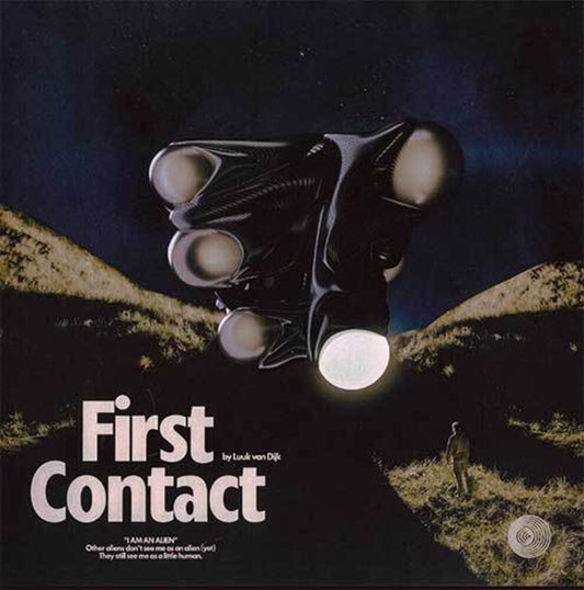 the album cover for Luuk Dijk  Van - First Contact