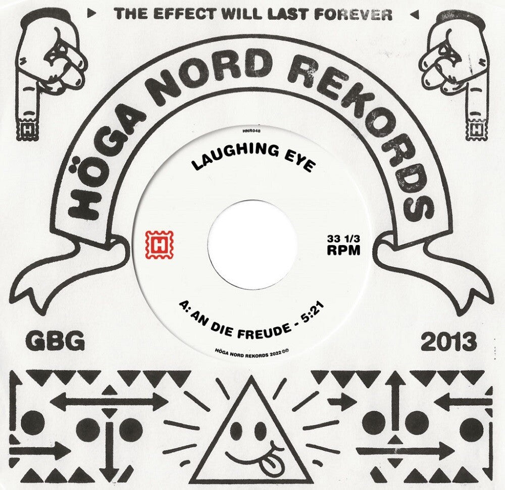the album cover for Laughing Eye - An Die Freude