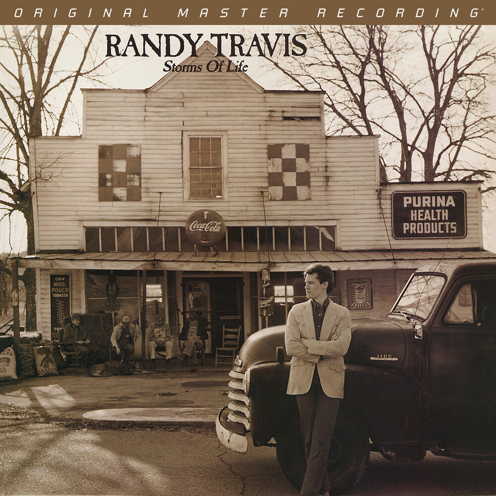 the album cover for Randy Travis - Storms Of Life (Gate) [180 Gram]
