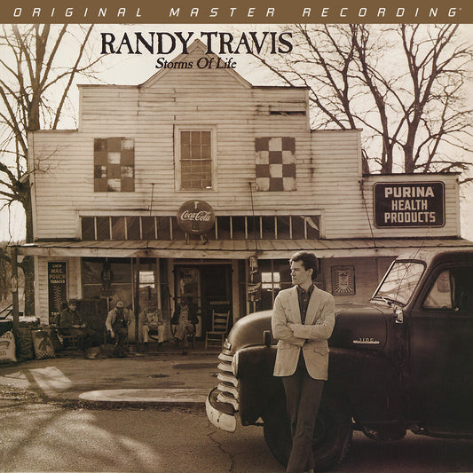 the album cover for Randy Travis - Storms Of Life (Gate) [180 Gram]
