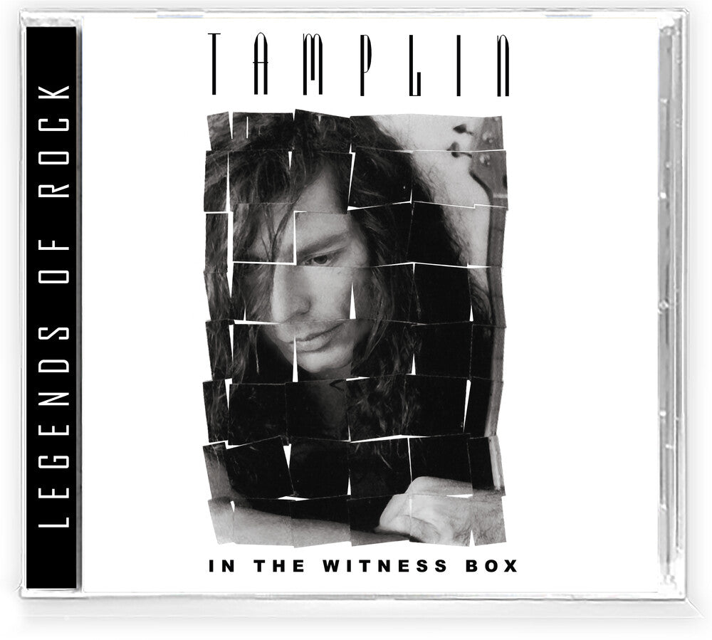 the album cover for Ken Tamplin - In The Witness Box [Remastered]