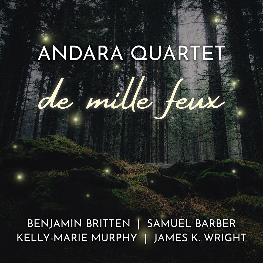 the album cover for Barber / Britten / Murphy - De Mille Feux